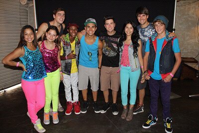 Steffan Argus with Big Time Rush!