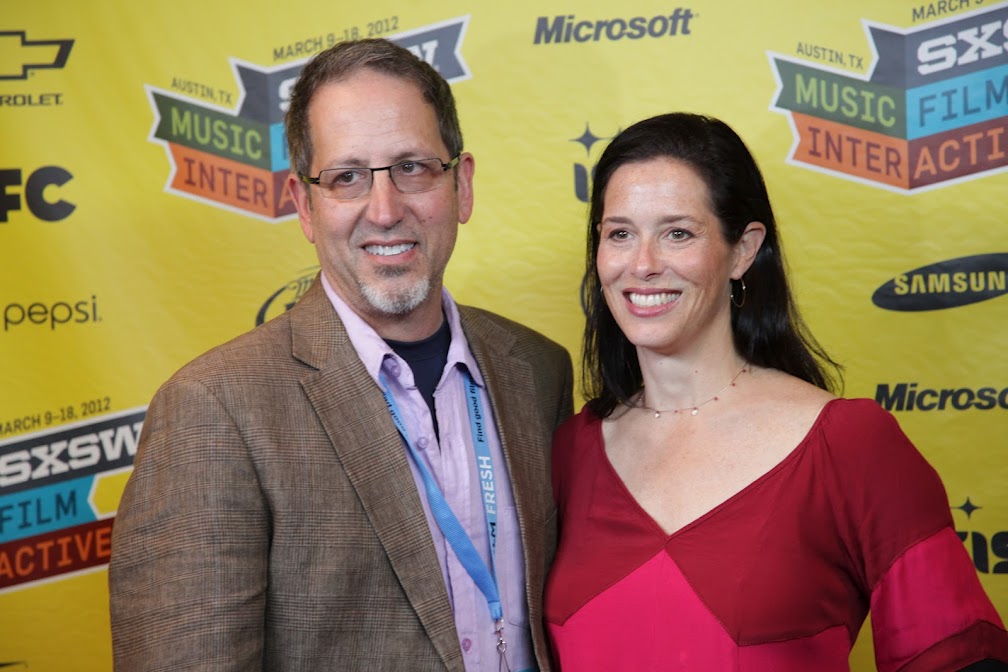 Jay Famiglietti and Elise Pearlstein at SXSW, Austin, Tx, March, 2012