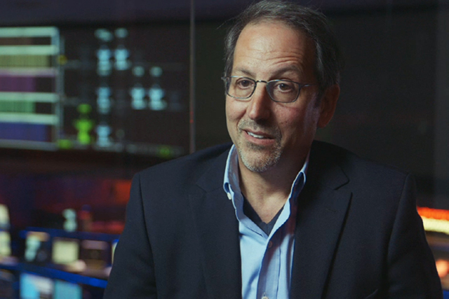 Jay Famiglietti at the NASA Jet Propulsion Laboratory, June, 2014, filming an update to Last Call at the Oasis