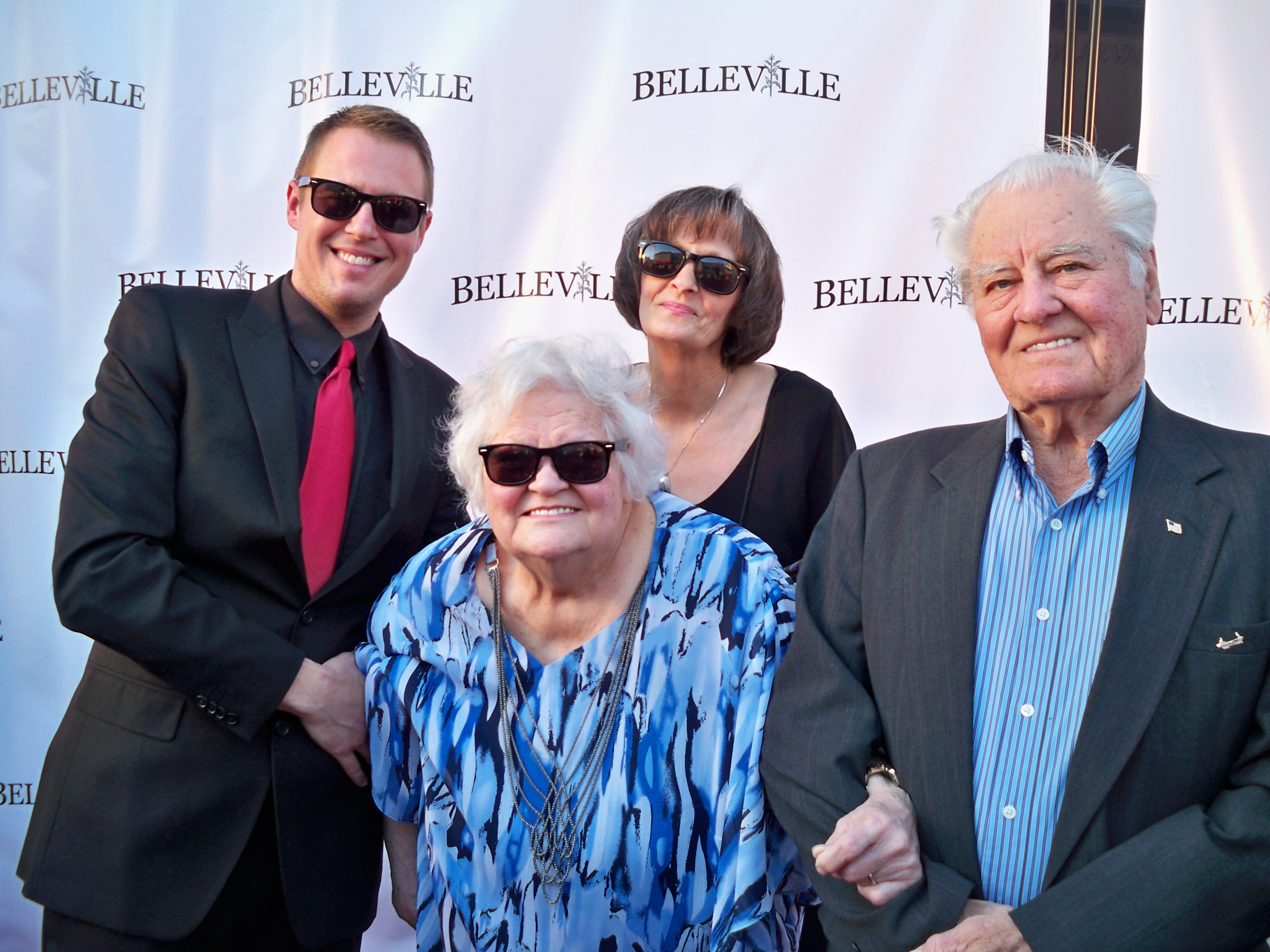 Walking the Red Carpet with my ma, grandma & grandpa @ the premiere of 