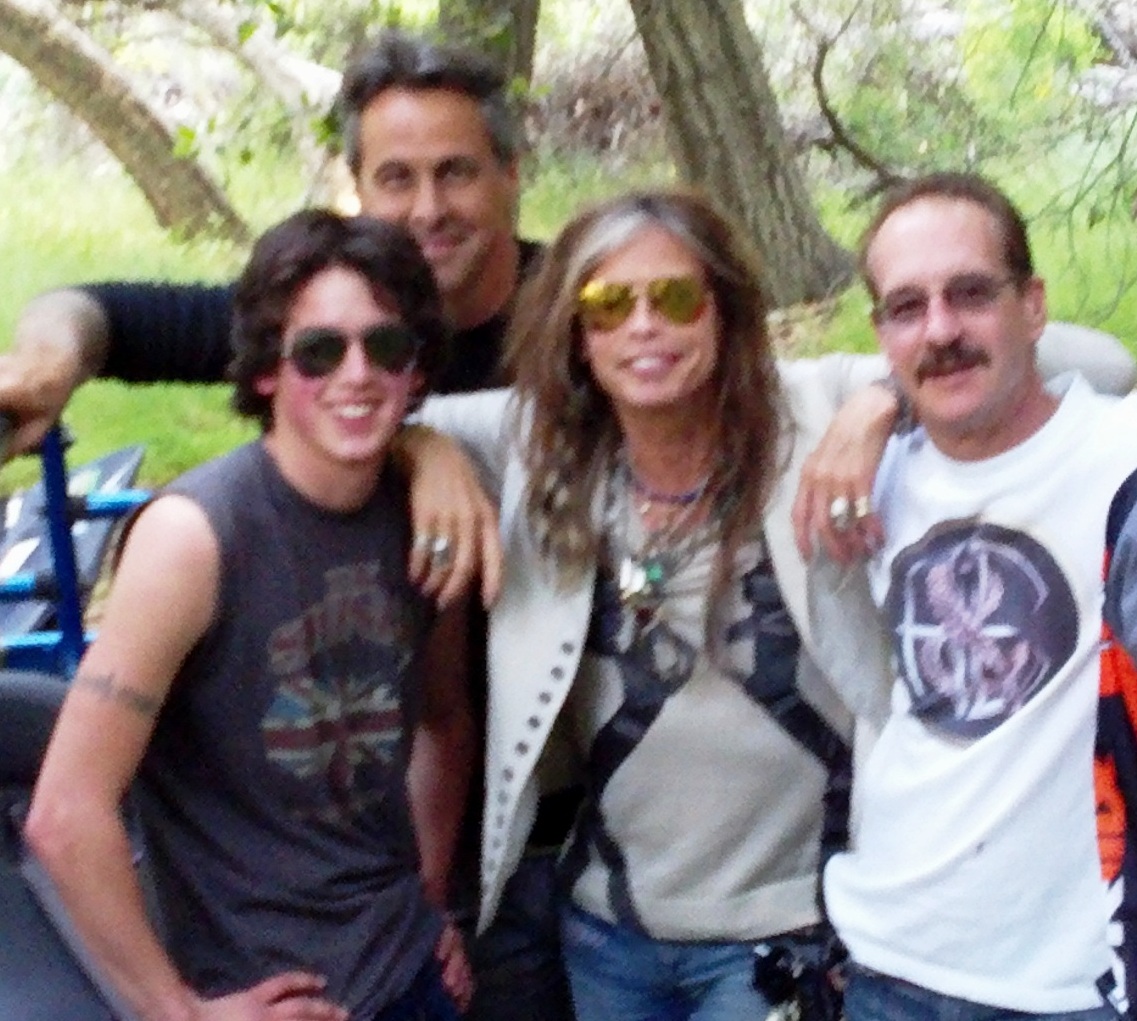 Dominic Quarto, John Greenberg, Steven Tyler, Bruce Quarto