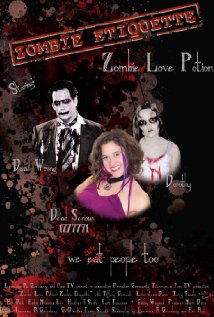 Poster from Award-Winning TV Movie 'Zombie Love Potion: Zombie Etiquette' as Producer, with Lawrence R. Greenberg as Director, and Leila Jean Davis as core cast member.