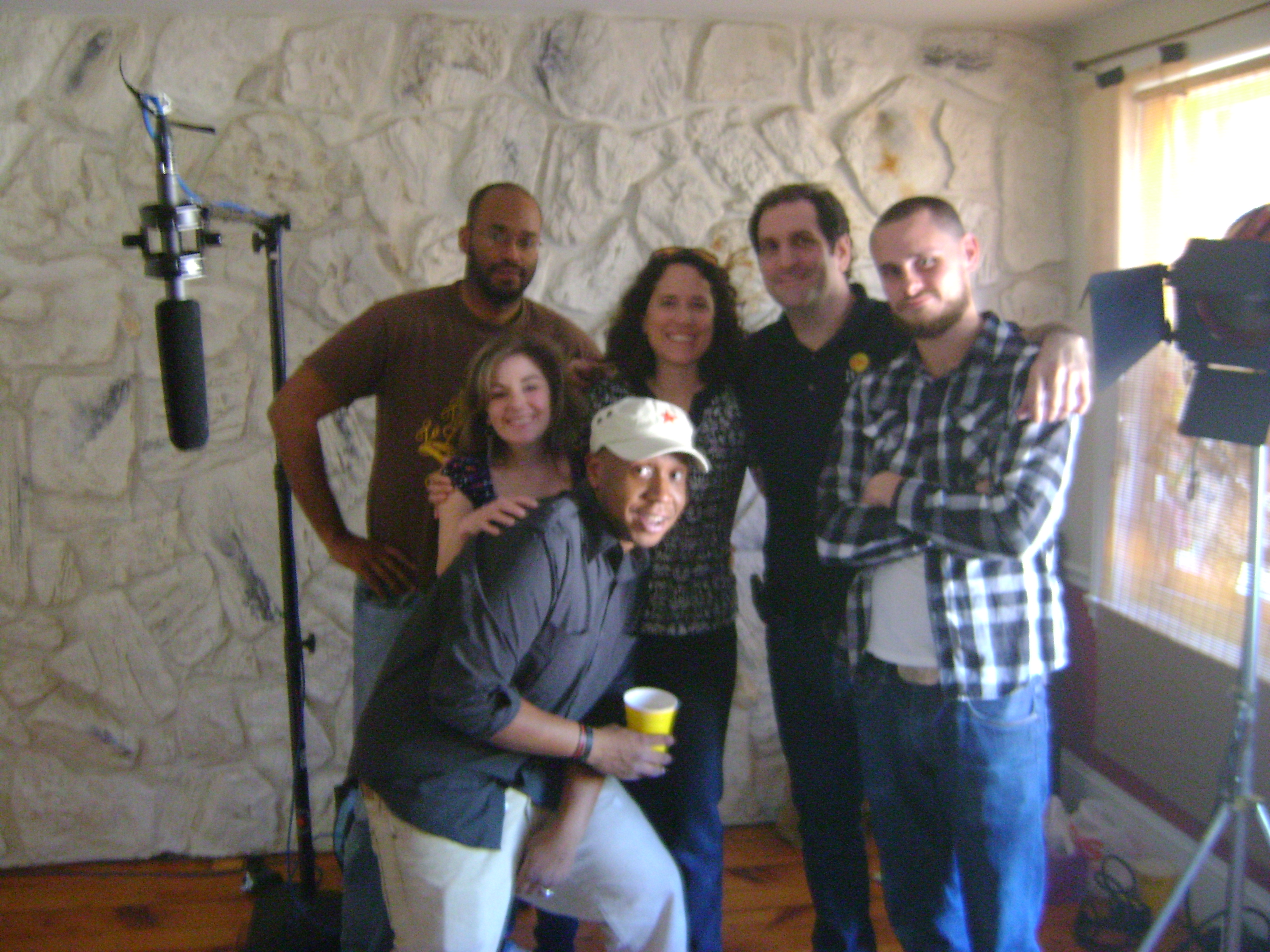 The Velvet Elvis - Amazon Studios Movie w/Dir. Jeff Stewart, ADP Films & Lawrence Greenberg, PoniTV Shooting on Day 1 with star Kevin Ridgeway(on right).