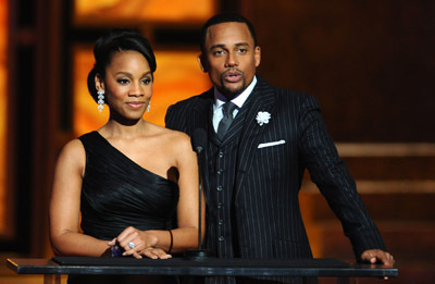 Hill Harper and Anika Noni Rose