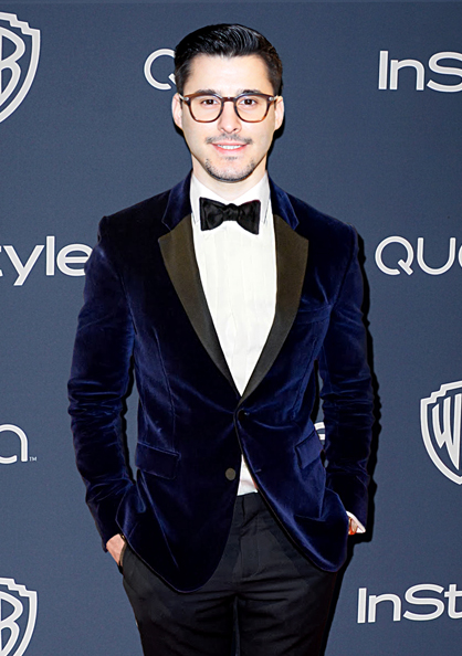 Producer Josh Wood arrives at the 2014 InStyle And Warner Bros. 71st Annual Golden Globe Awards Post-Party at The Beverly Hilton Hotel on January 12, 2014 in Beverly Hills, California.