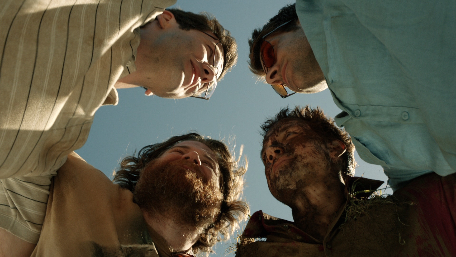 Still of Herbert Russell, John Livingston, Ben Begley and Ross Nathan in The Hungover Games (2014)