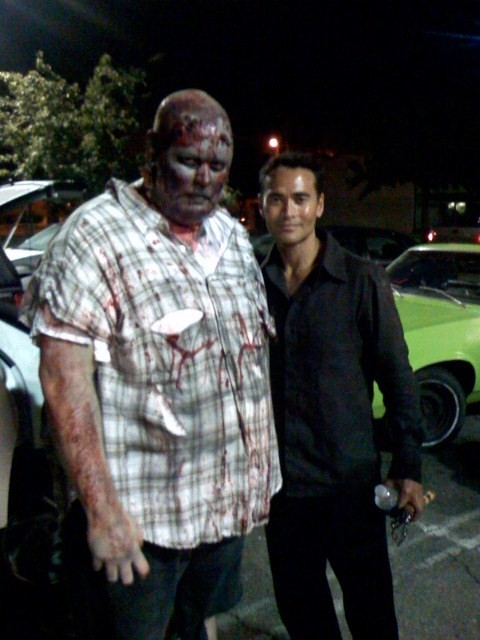 Me and Mark Dacascos in I Am Omega