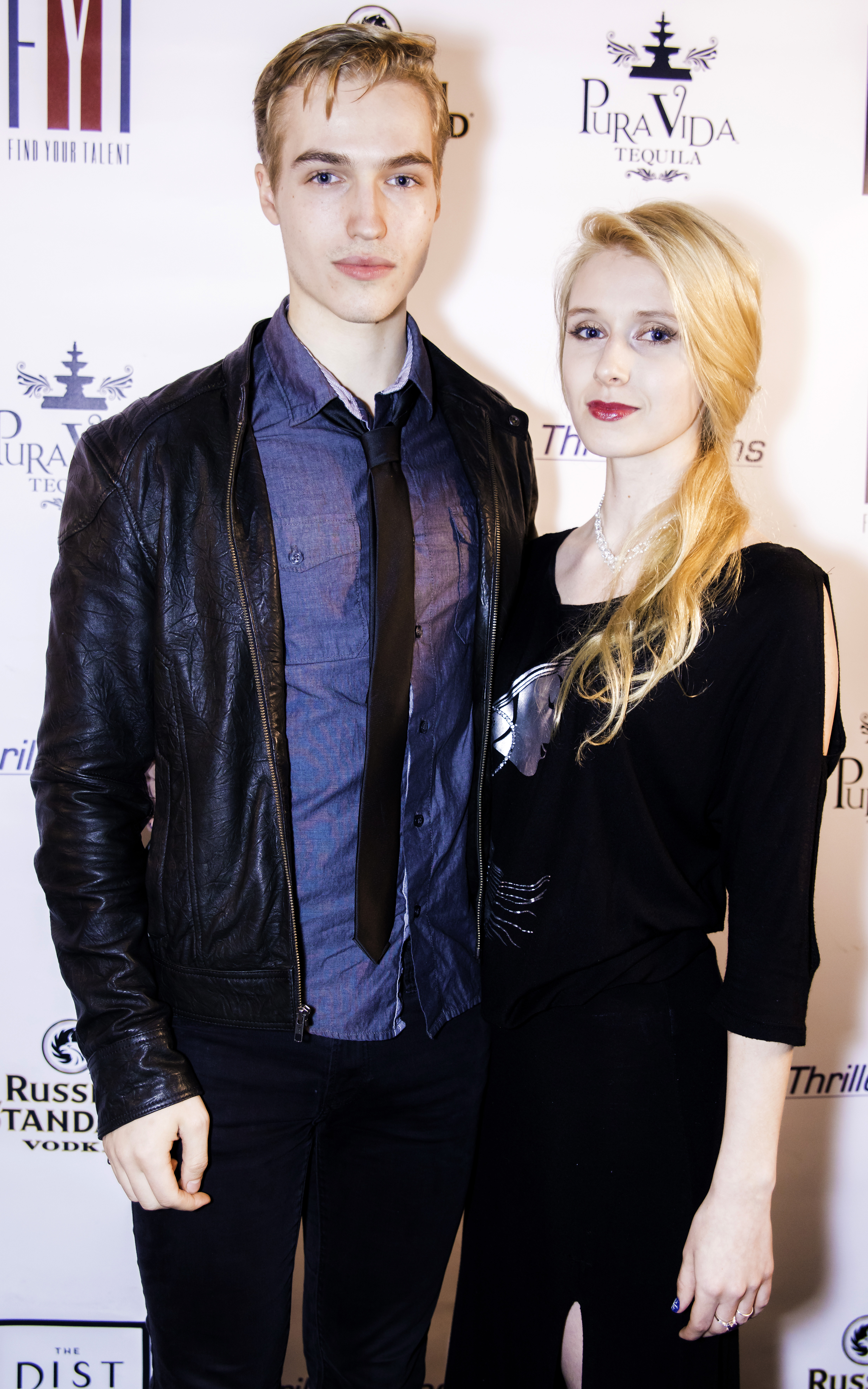 Trevor Stines and Nicole Tompkins at the event of Amityville Terror
