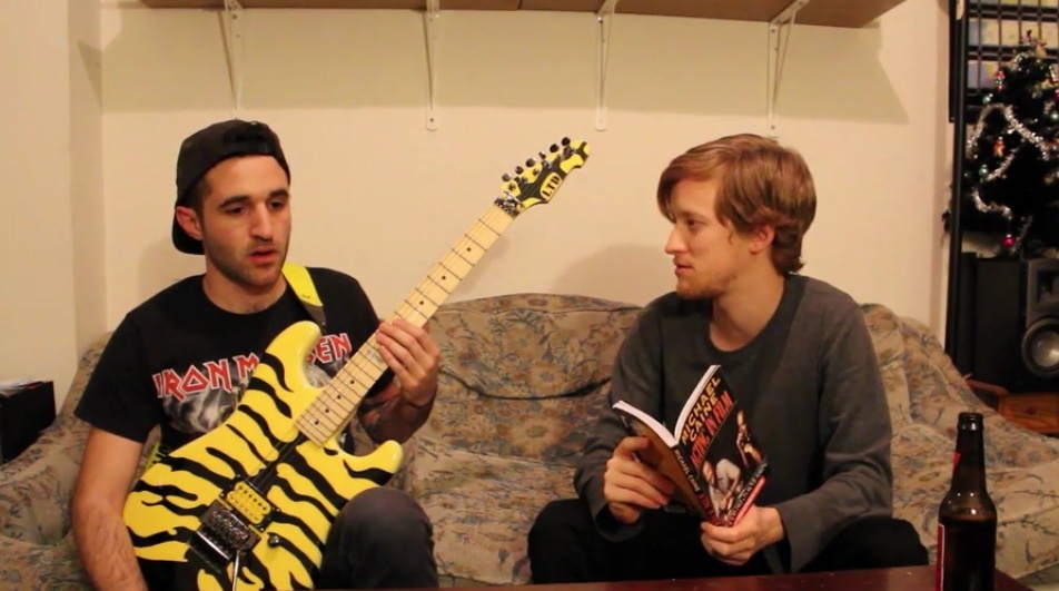 Andrew Panetta and Chris Angerman in an episode of webseries 