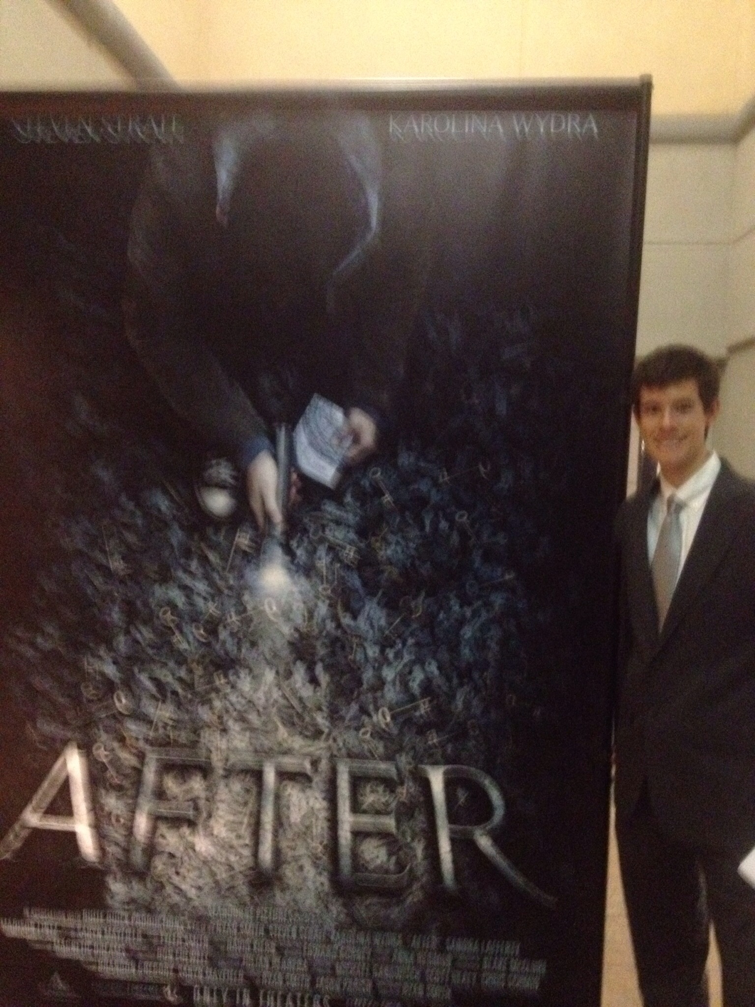 This is at the Premier for After which I was a Production Assistant on!