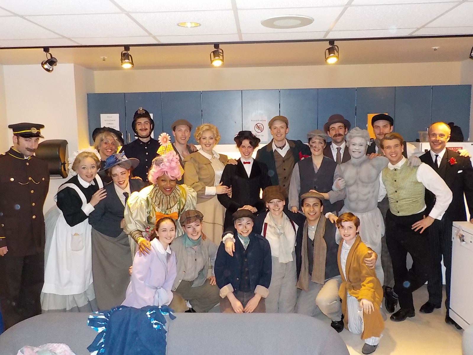 The Company of Mary Poppins (Musical, Halifax, Nova Scotia). May 2014
