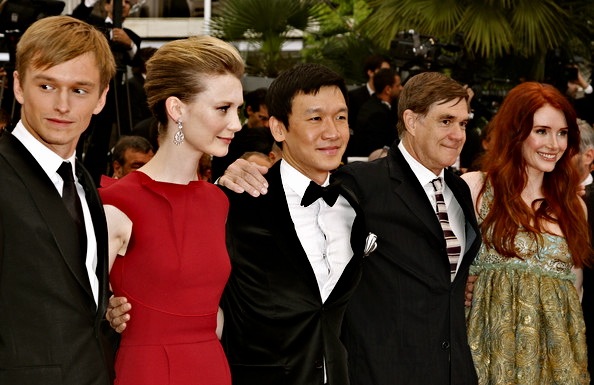 Restless Cannes Premiere - (L-R) Henry Hopper, Mia Wasikowska, Chin Han, Gus Van Sant and Bryce Dallas Howard