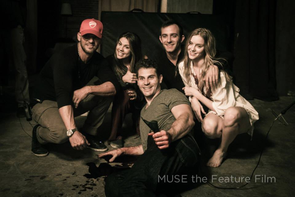 Still of Lou Ferrigno Jr., Kate Mansi, and Riley Egan in Muse (2015)