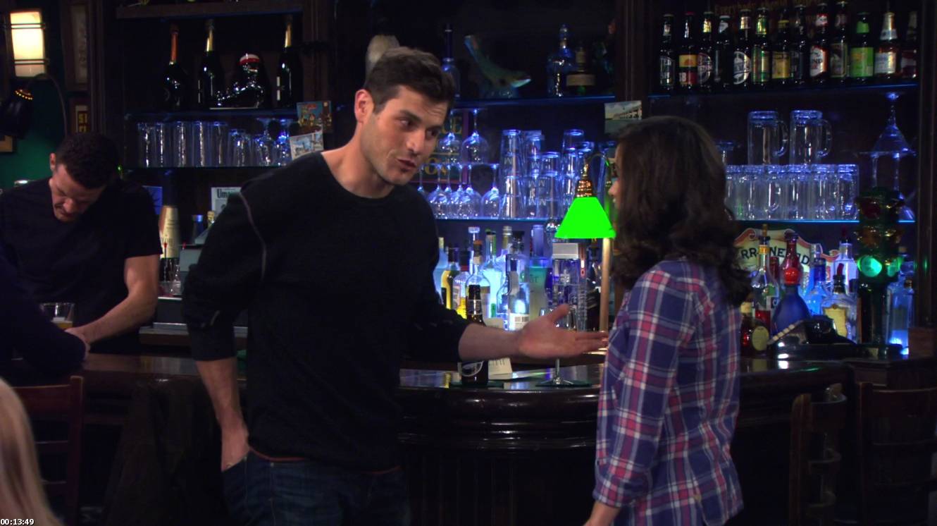Still of Lou Ferrigno Jr. and Cristin Militia in How I Met Your Mother Ep. 200 - 