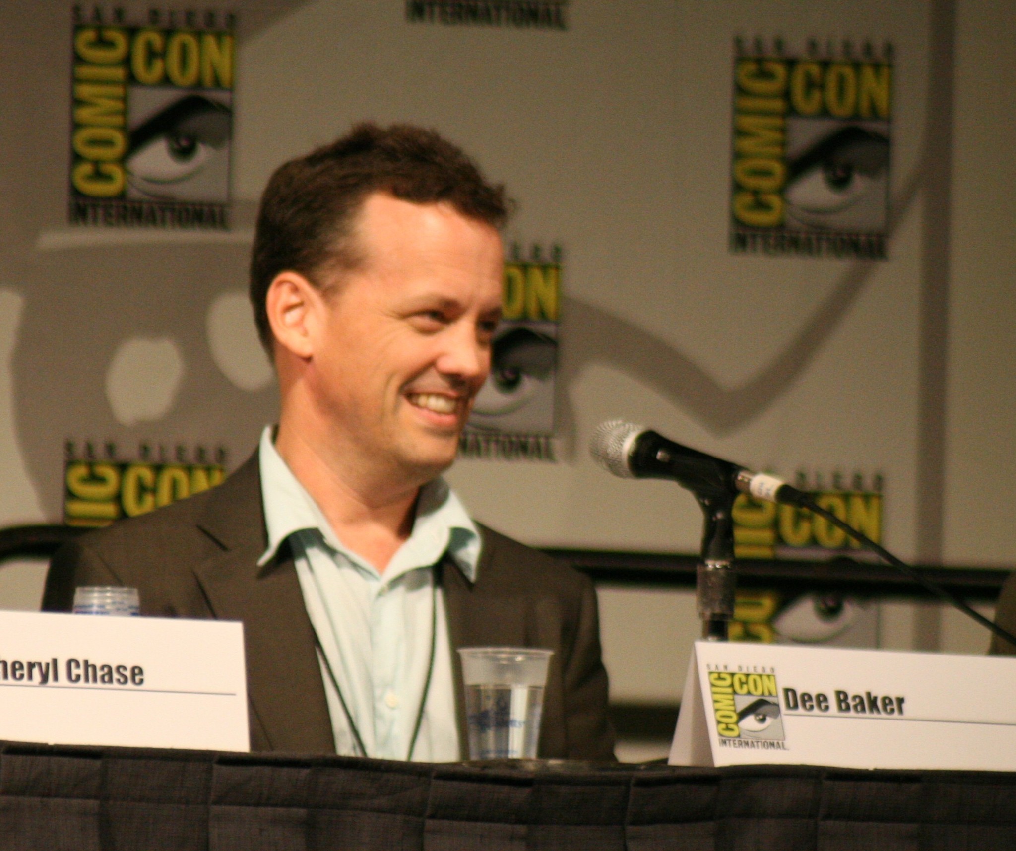 Dee Bradley Baker at the Cartoon Voices II panel