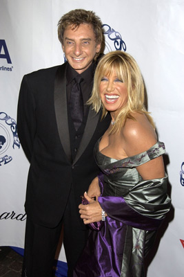 Suzanne Somers and Barry Manilow