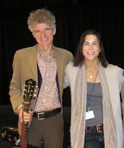 Nice pic with Dan Zanes after a gig ;-)