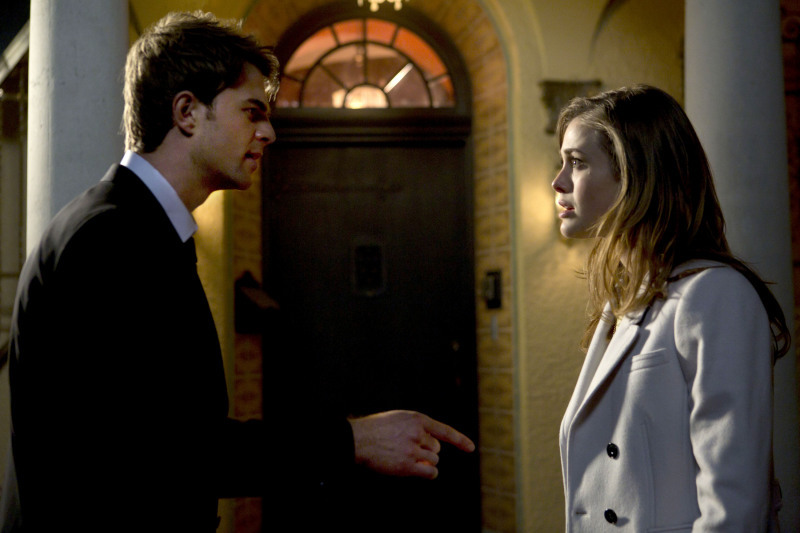 Still of Nathaniel Buzolic and Melissa Roxburgh in Supernatural (2005)