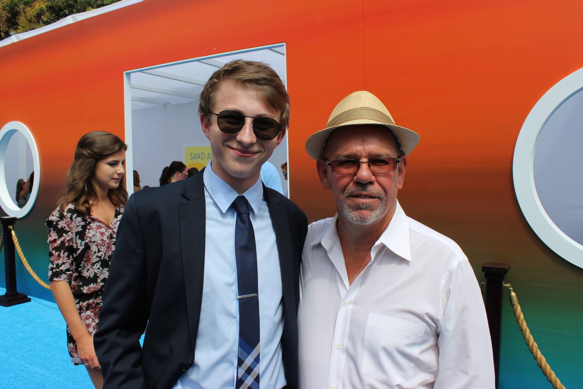 Kevin Moody and director Charles Martin Smith at the premiere of Warner Bros. Pictures' 