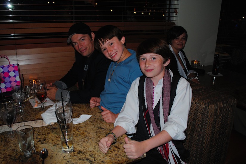 Kevin Moody, Harry Connick, Jr., and Nathan Gamble at the wrap party of Warner Bros. Pictures' 