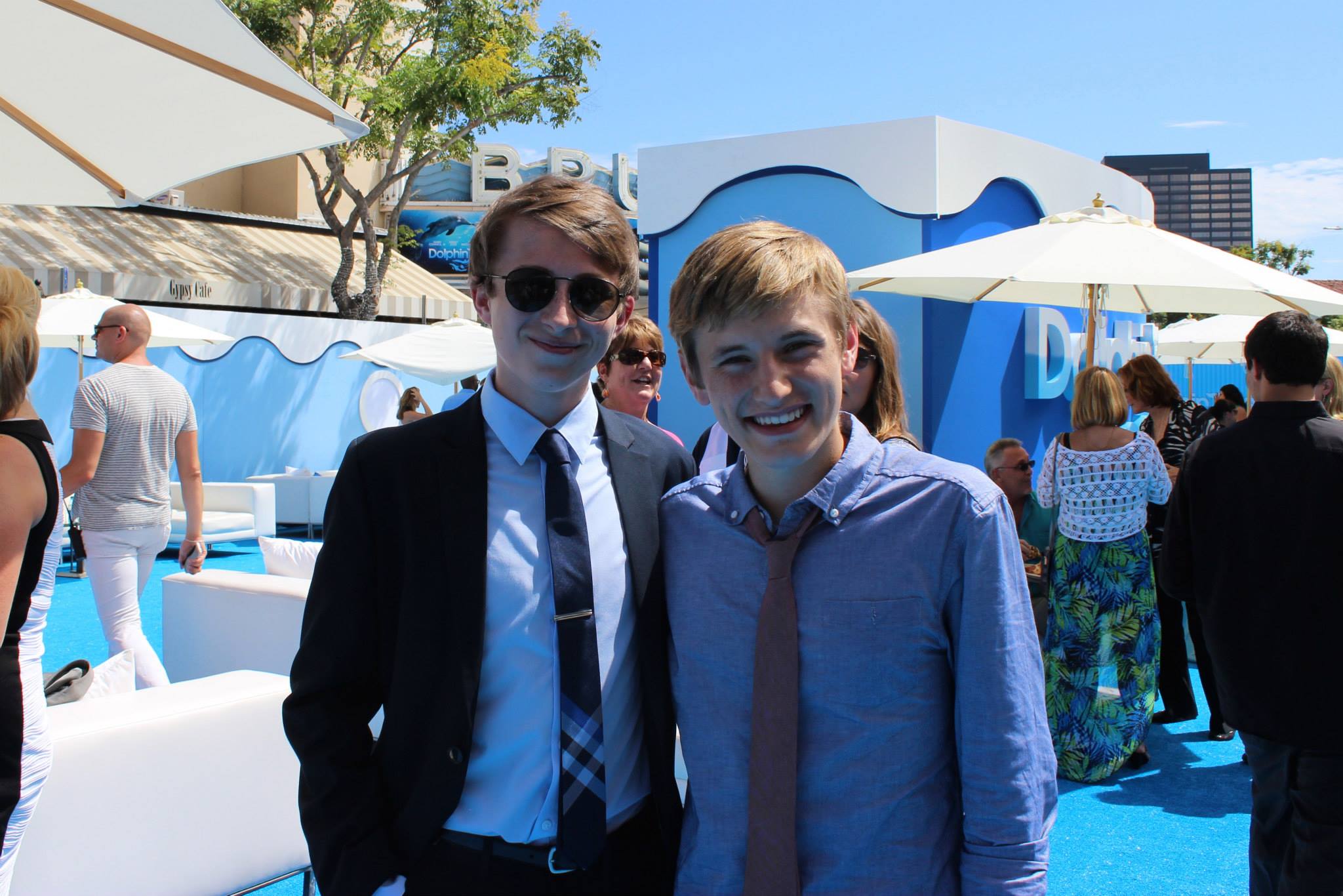 Kevin Moody and Nathan Gamble at the premiere of Warner Bros. Pictures' 