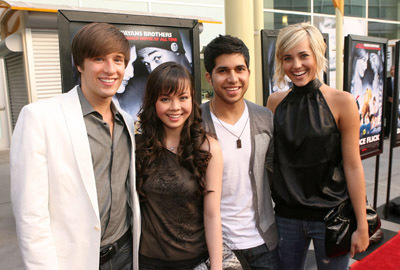 Walter Perez, Anna Maria Perez de Tagle, Paul McGill and Kherington Payne at event of Dance Flick (2009)