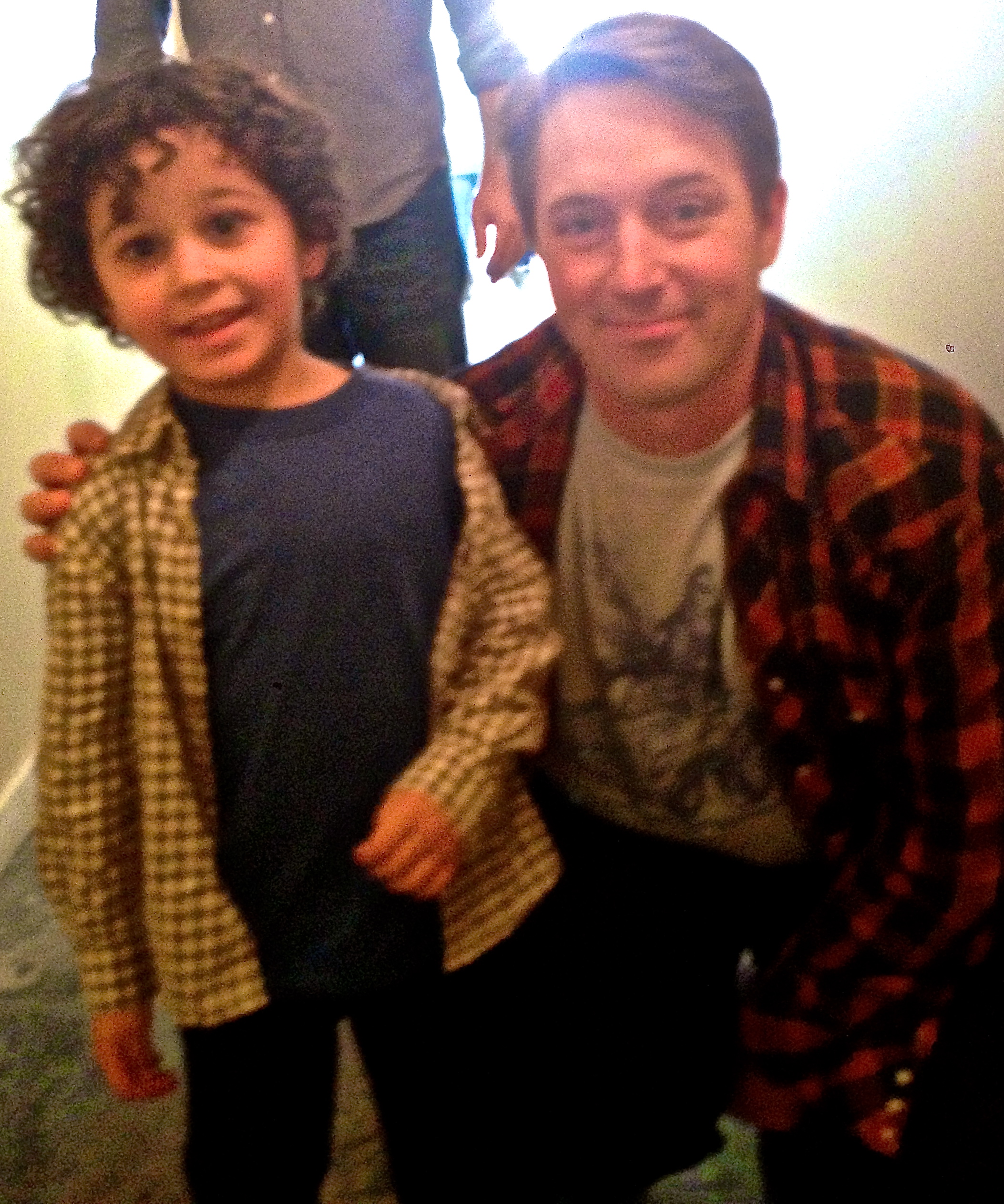 Leo with Beck Bennett