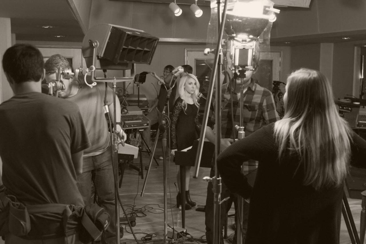 Anna Graceman - video & recording production day - Seek First Productions at Ocean Way Studios, Belmont University, Nashville, TN - September 2015