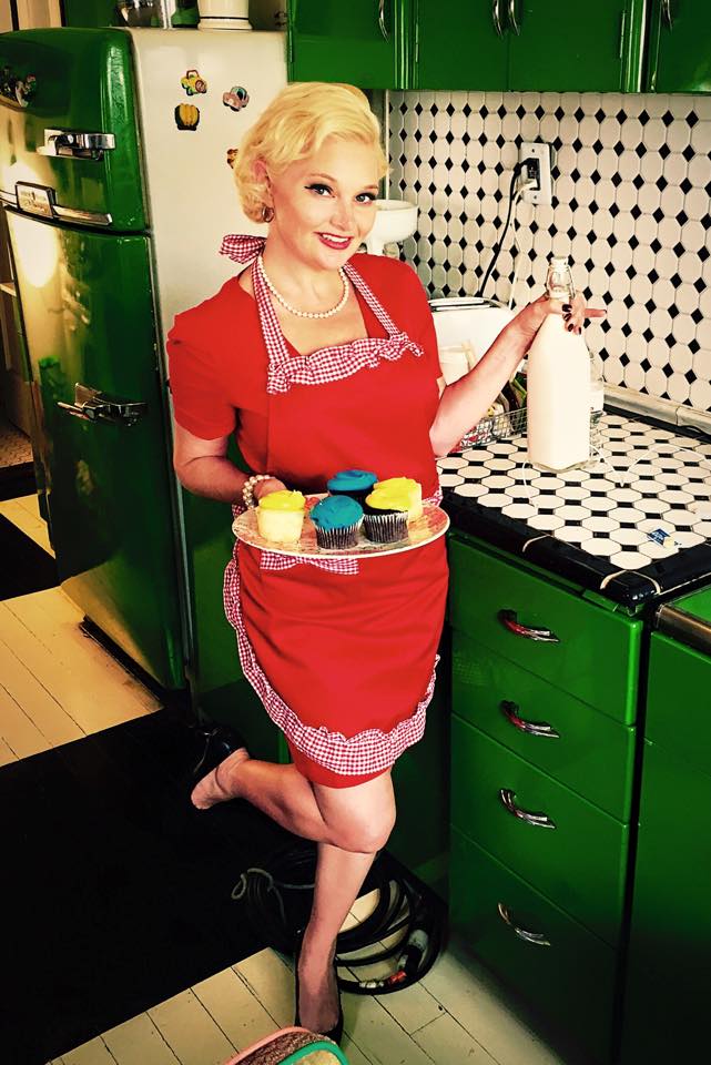 Genevieve Joy as a 50's Housewife in 