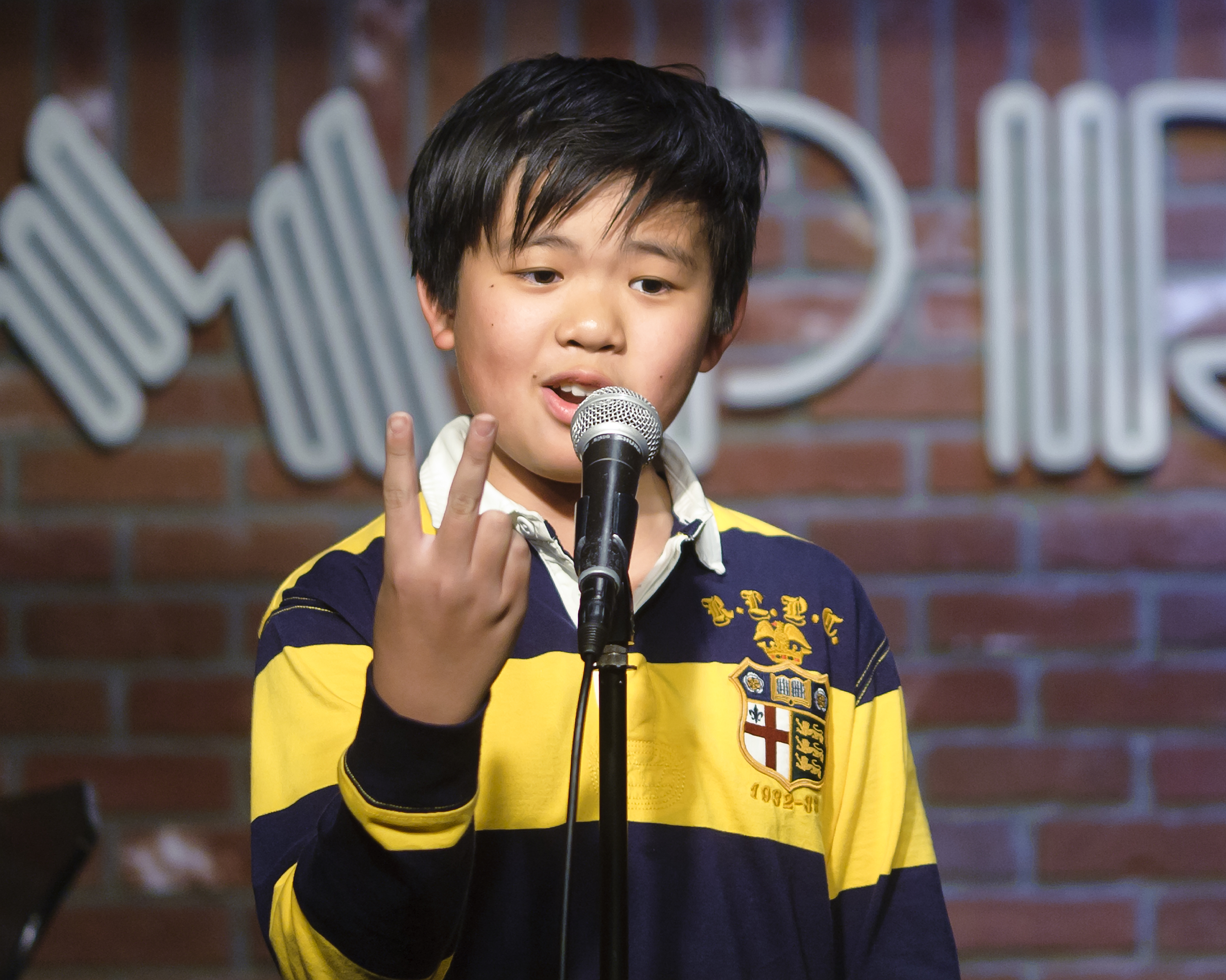 Michael Zhang, Stand up Comedian at Hollywood Improv, 2012