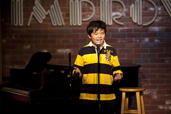 Michael Zhang, Stand Up Comedian at Hollywood Improv (2011).
