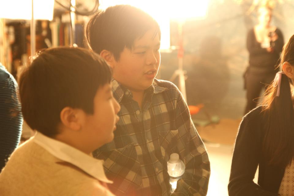 Michael Zhang (lead Role) of Mohave cherry petals (2012), an AFI Thesis film about the manzanar internment camp, with his brother, Matthew Zhang (Supporting Role)