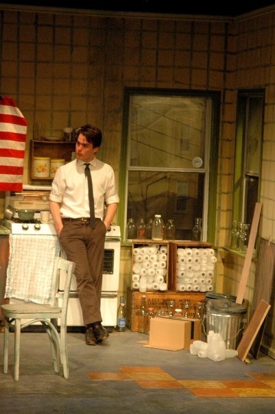 Playing the role of Bob in the Attic Theater Company's production of 