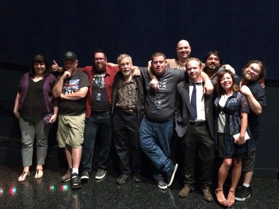 With team Crowned Prince at the Los Angeles 48 Hour Film Project competition screening of Beware the Moonlight.