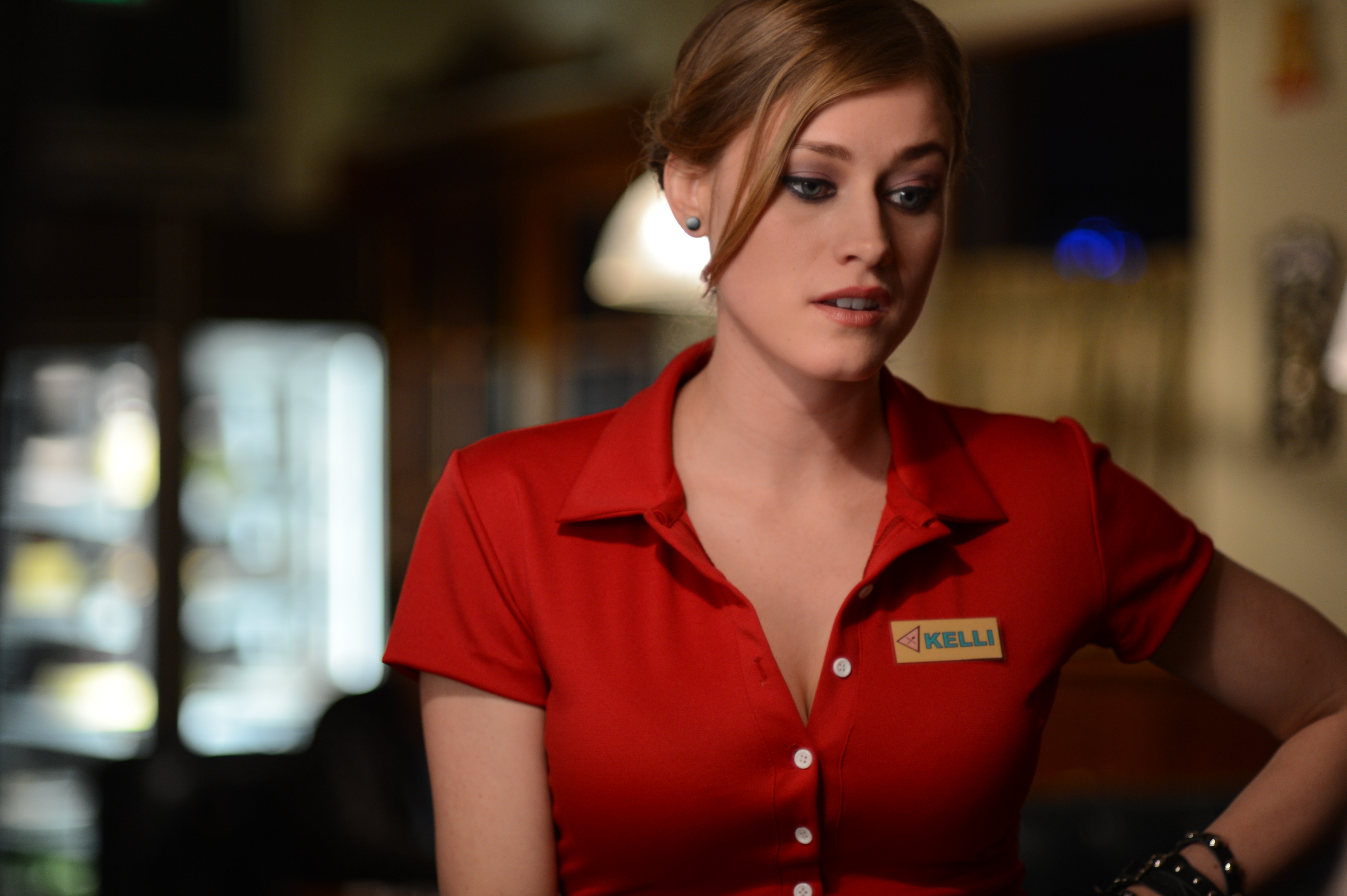 Still of Olivia Taylor Dudley in The Barber (2014)