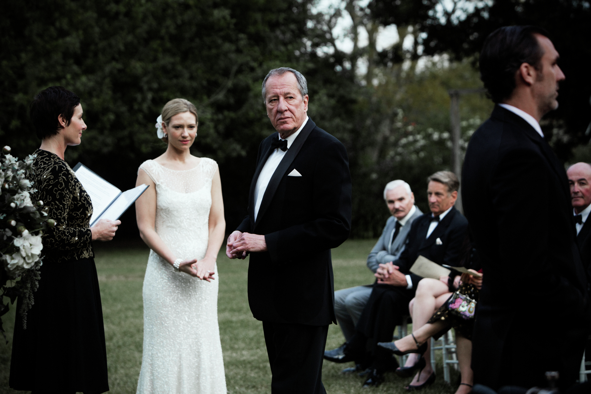 Still of Geoffrey Rush and Anna Torv in The Daughter (2015)
