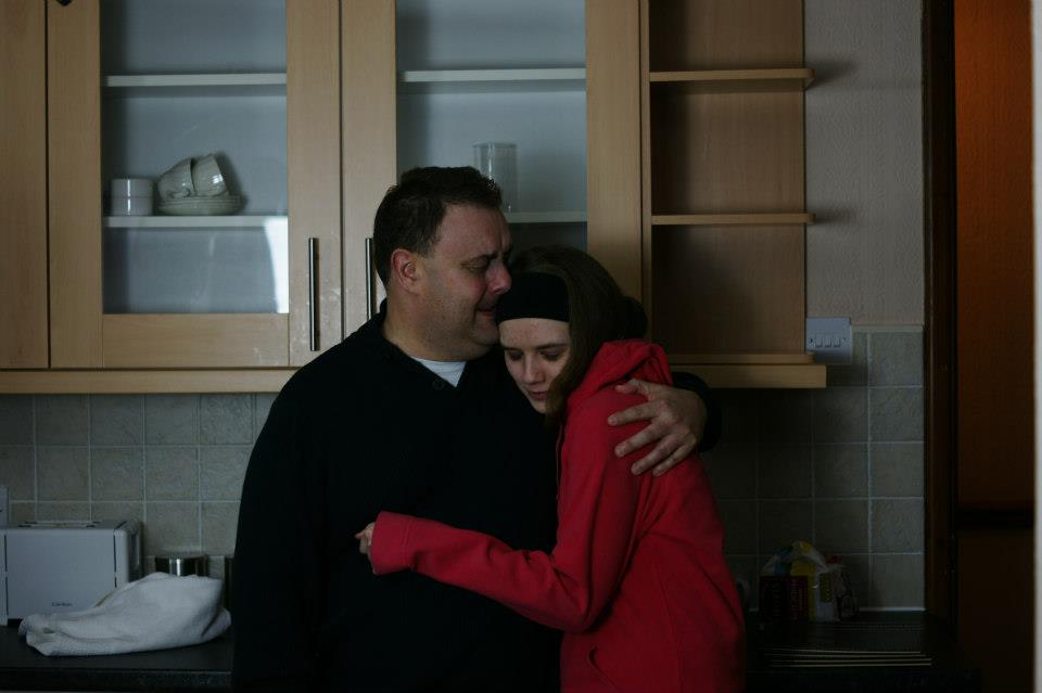 Lloyd James and Rebecca James - a scene from '10 Grams'