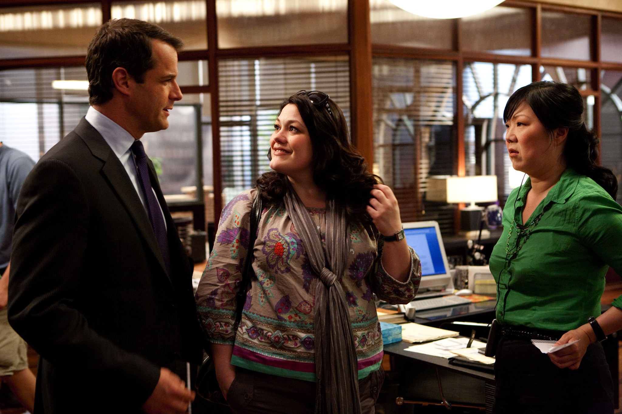 Still of Margaret Cho, Brooke Elliott and Josh Stamberg in Drop Dead Diva (2009)