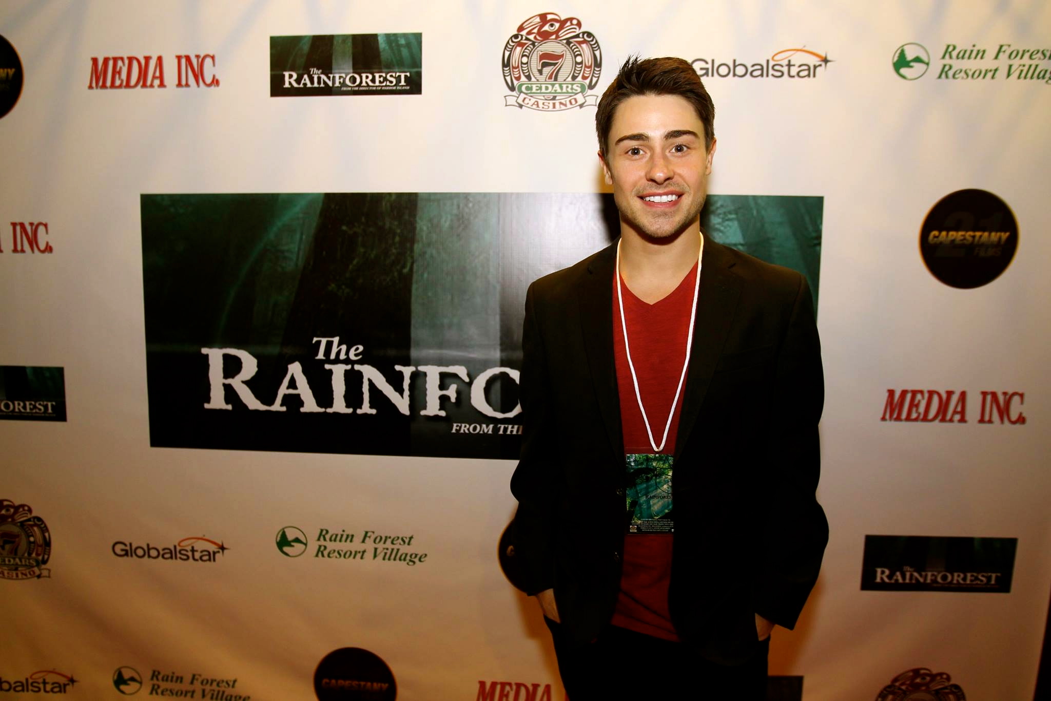 SEATTLE, WA - AUGUST 29: Actor Paris Dylan attends The Rainforest TV Series Launch Party