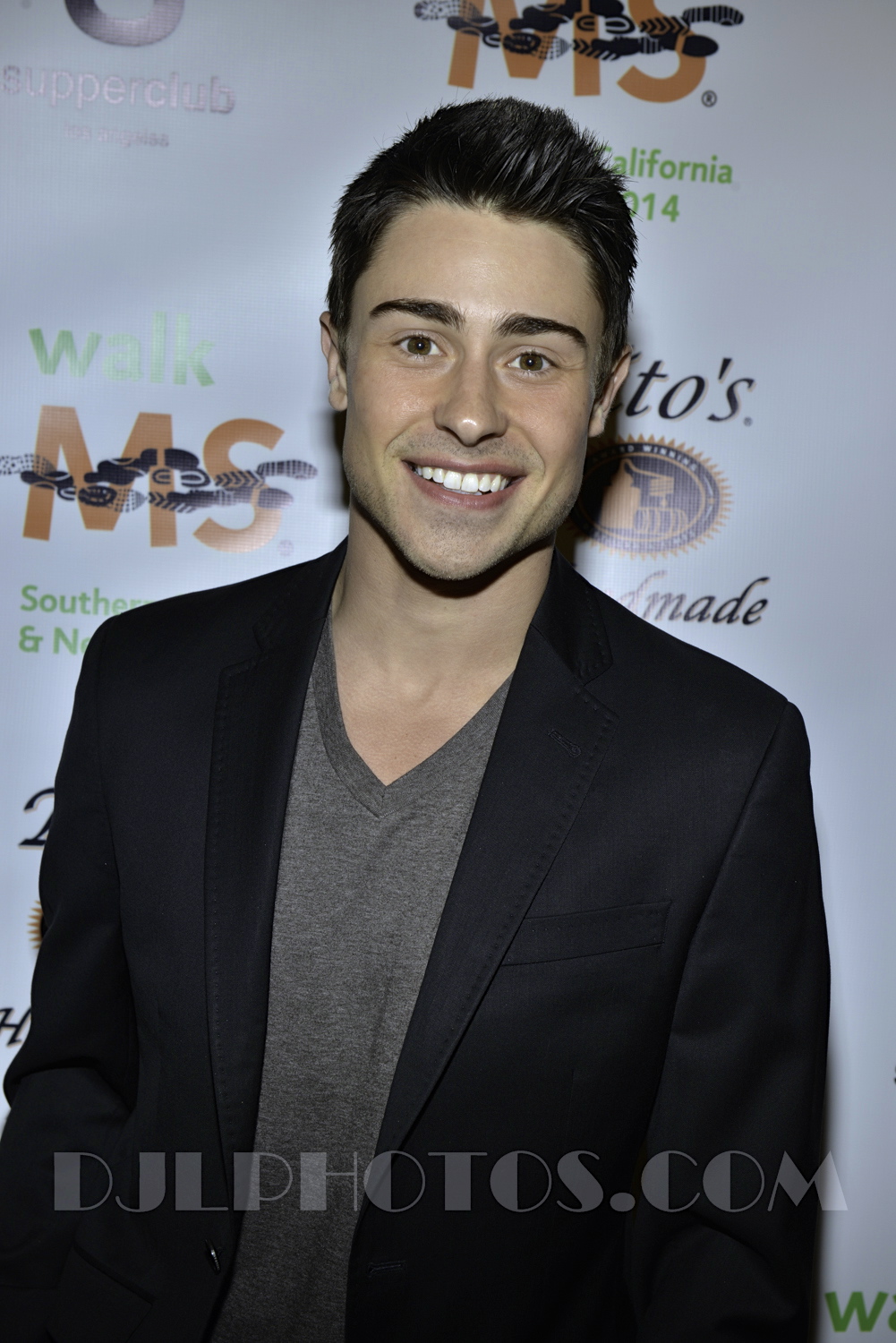 HOLLYWOOD, CA - Actor Paris Dylan Attends 2014 LA Celebrity MS Walk Kick Off Event (Photo by DJL)
