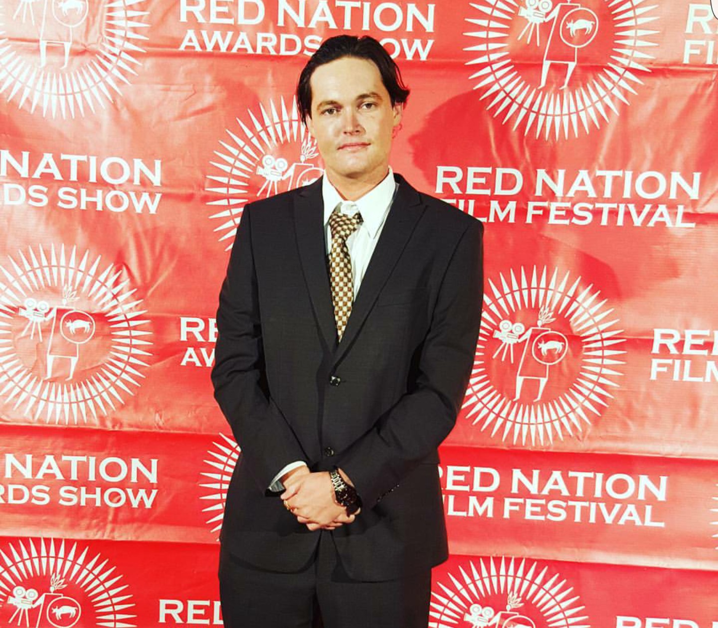Michael D. Reynolds at the Red Nation Film Festival 2015.