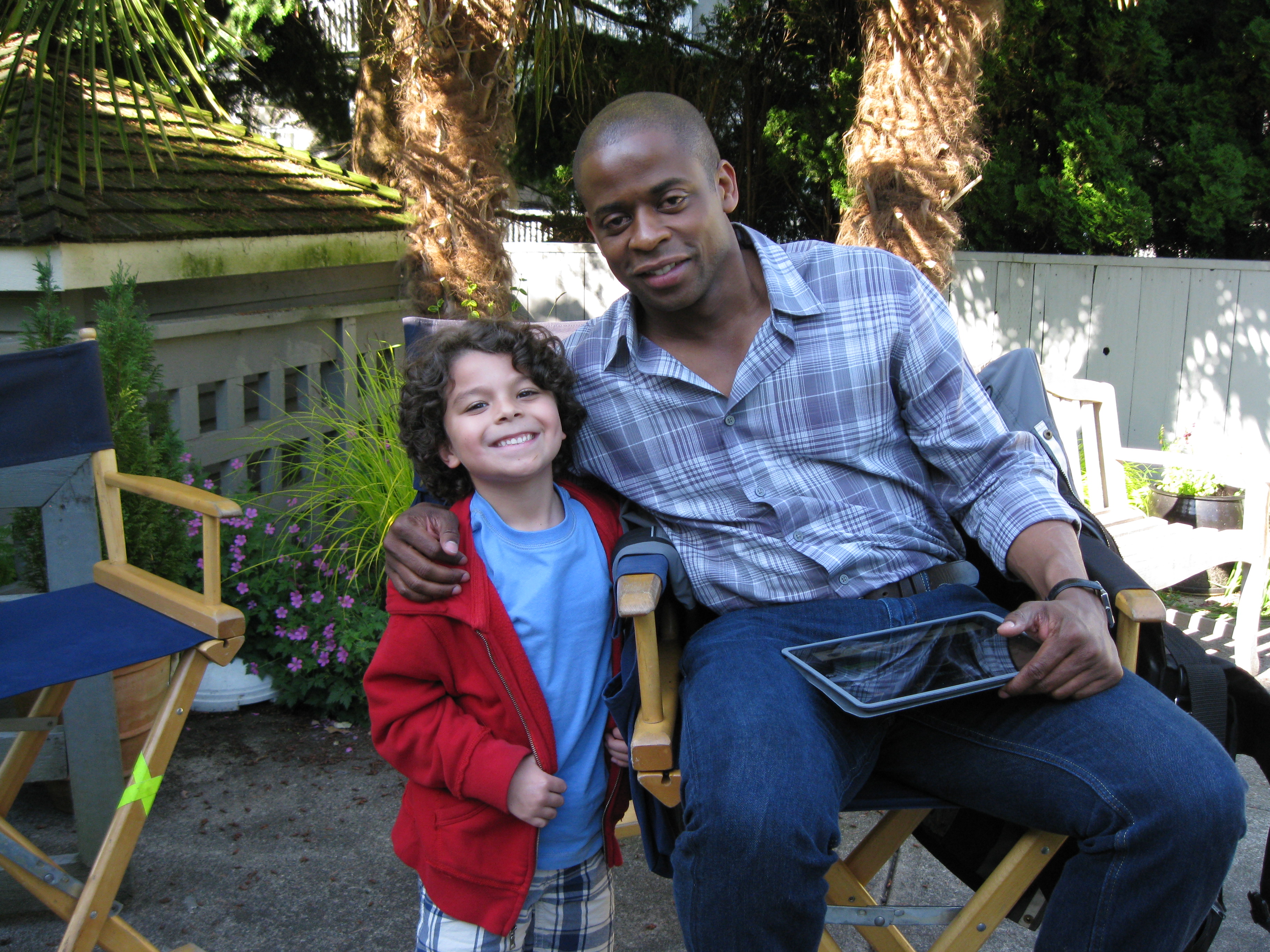 Bruce & Dule Hill onset of Psych