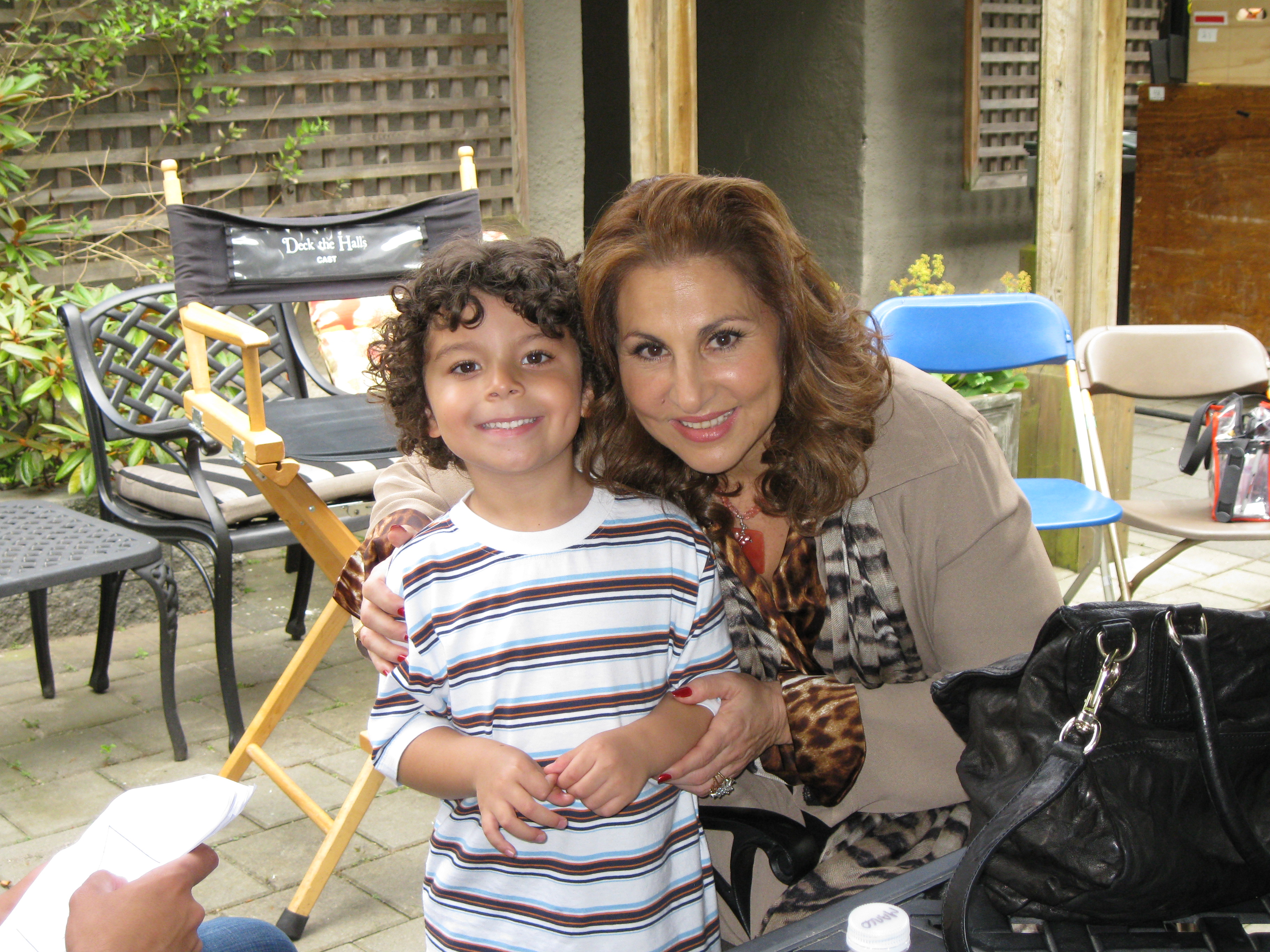 Bruce Onset of Deck The Halls with Kathy Najimy