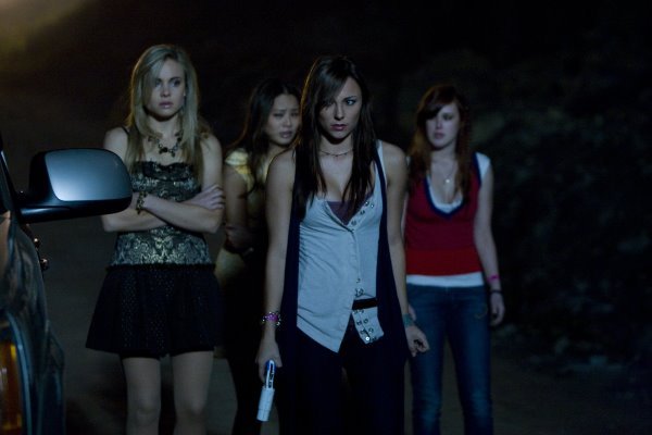 Still of Briana Evigan, Rumer Willis, Leah Pipes and Jamie Chung in Sorority Row (2009)