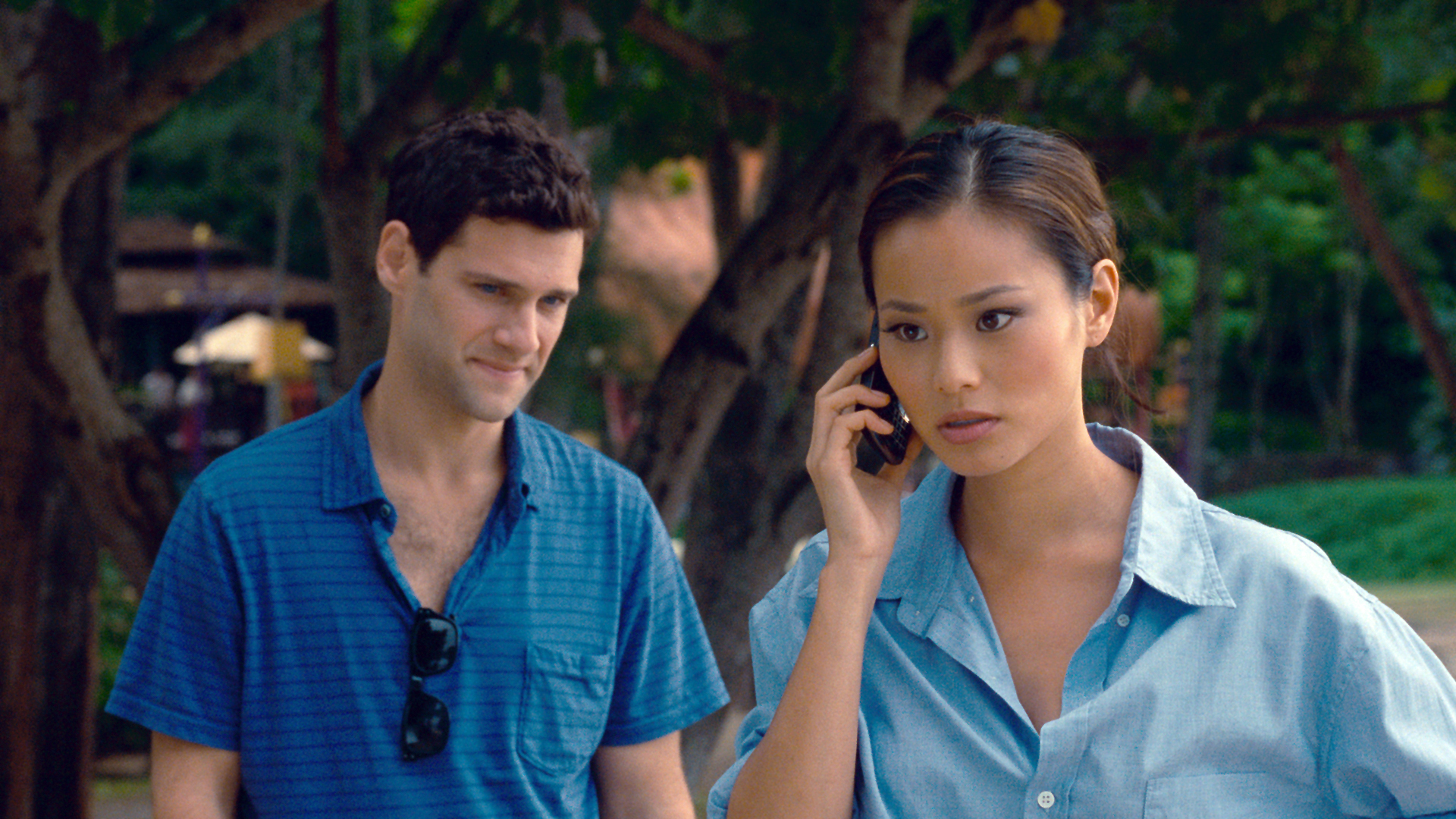 Still of Justin Bartha and Jamie Chung in Pagirios Tailande (2011)