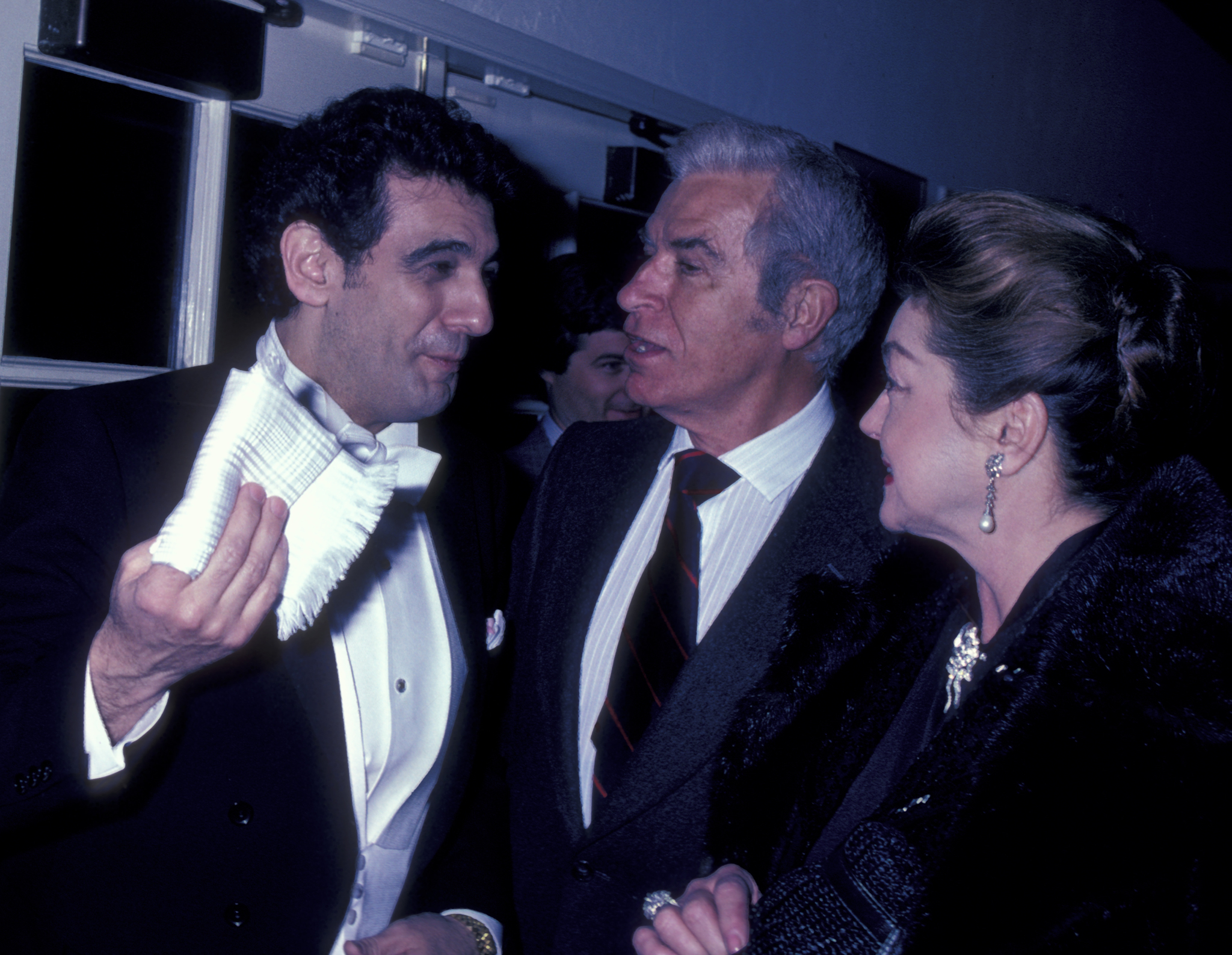 Plácido Domingo, Fernando Lamas and Esther Williams