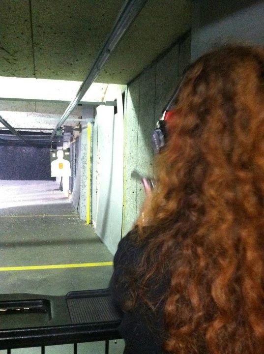 At the shooting range