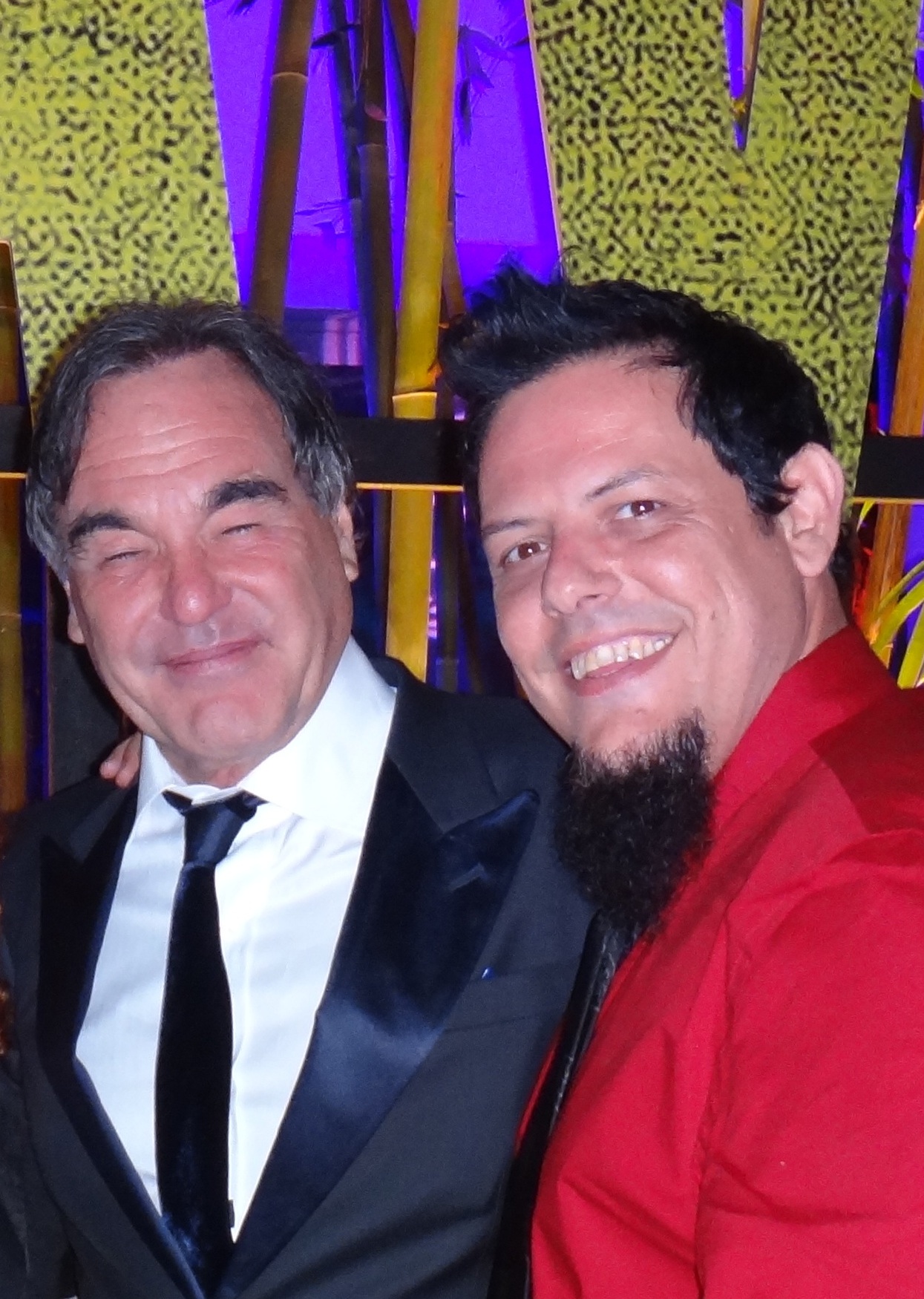 Oliver Stone and Ralph at Savages Premier after party