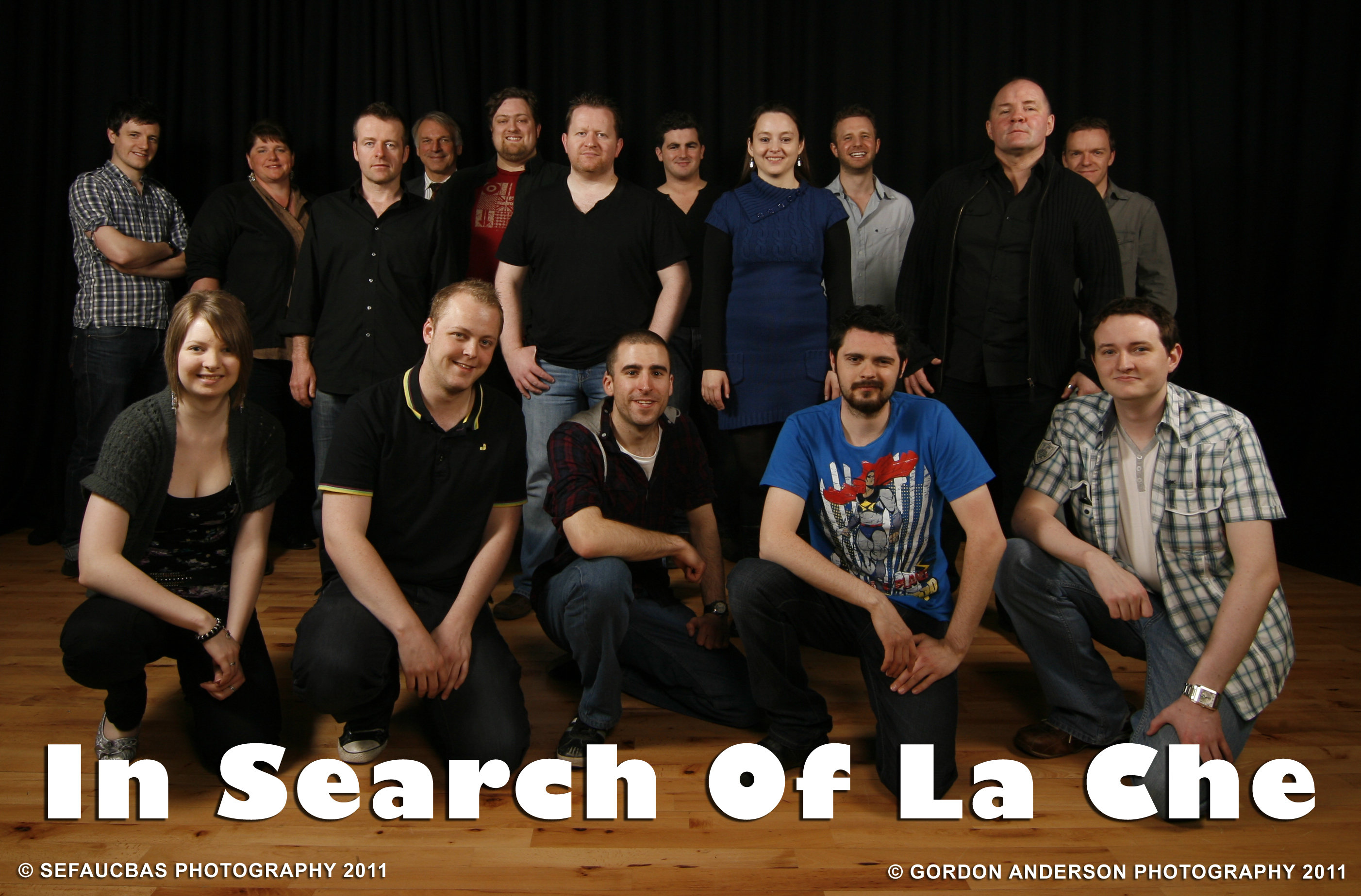 In Search Of La Che Cast & Crew Photograph