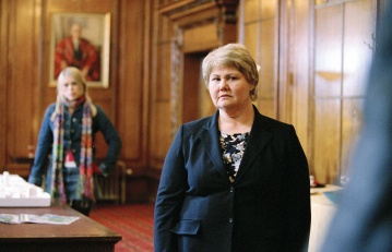 Still of Annette Badland and Billie Piper in Doctor Who (2005)